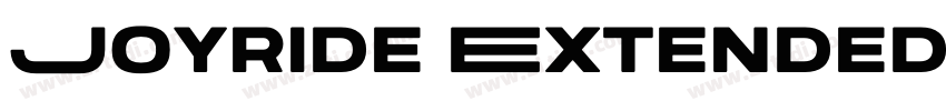 Joyride Extended字体转换 Joyride Extended字体转换